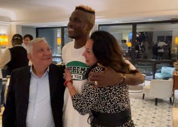 Victor Osimhen: Trendy Napoli forward rocks million-naira jacket