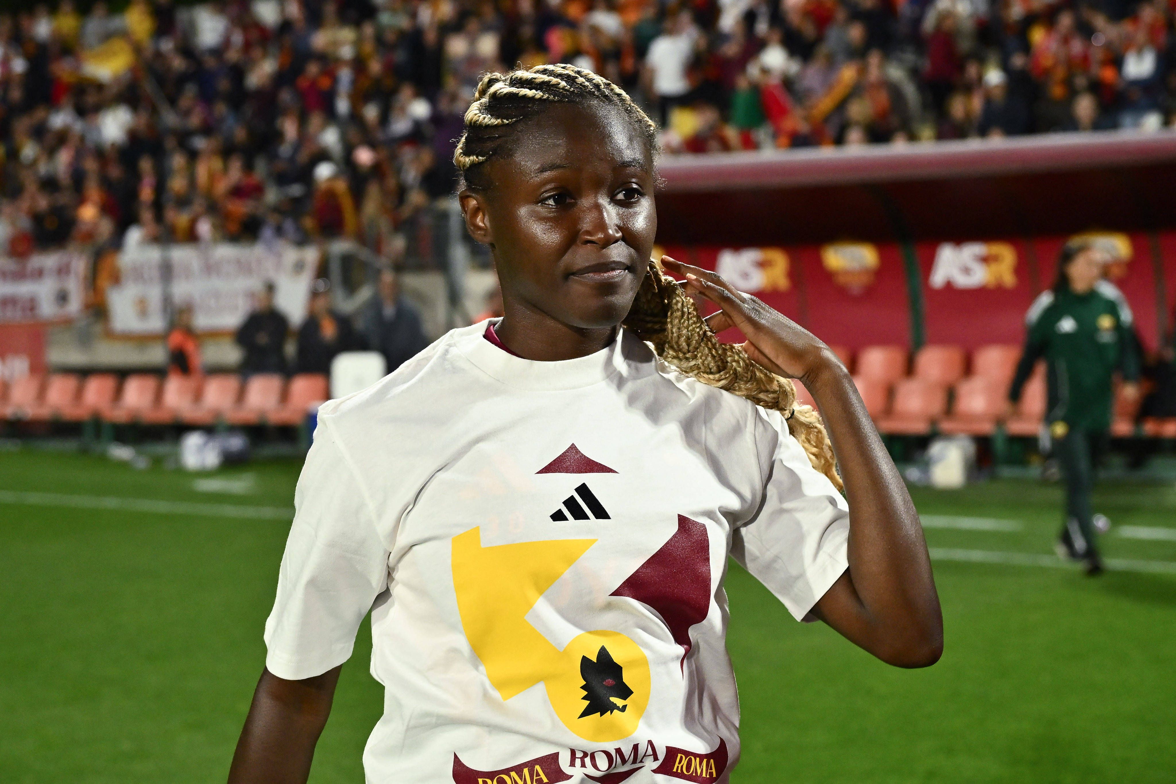 Nigeria and Roma star Rinsola Babajide 
