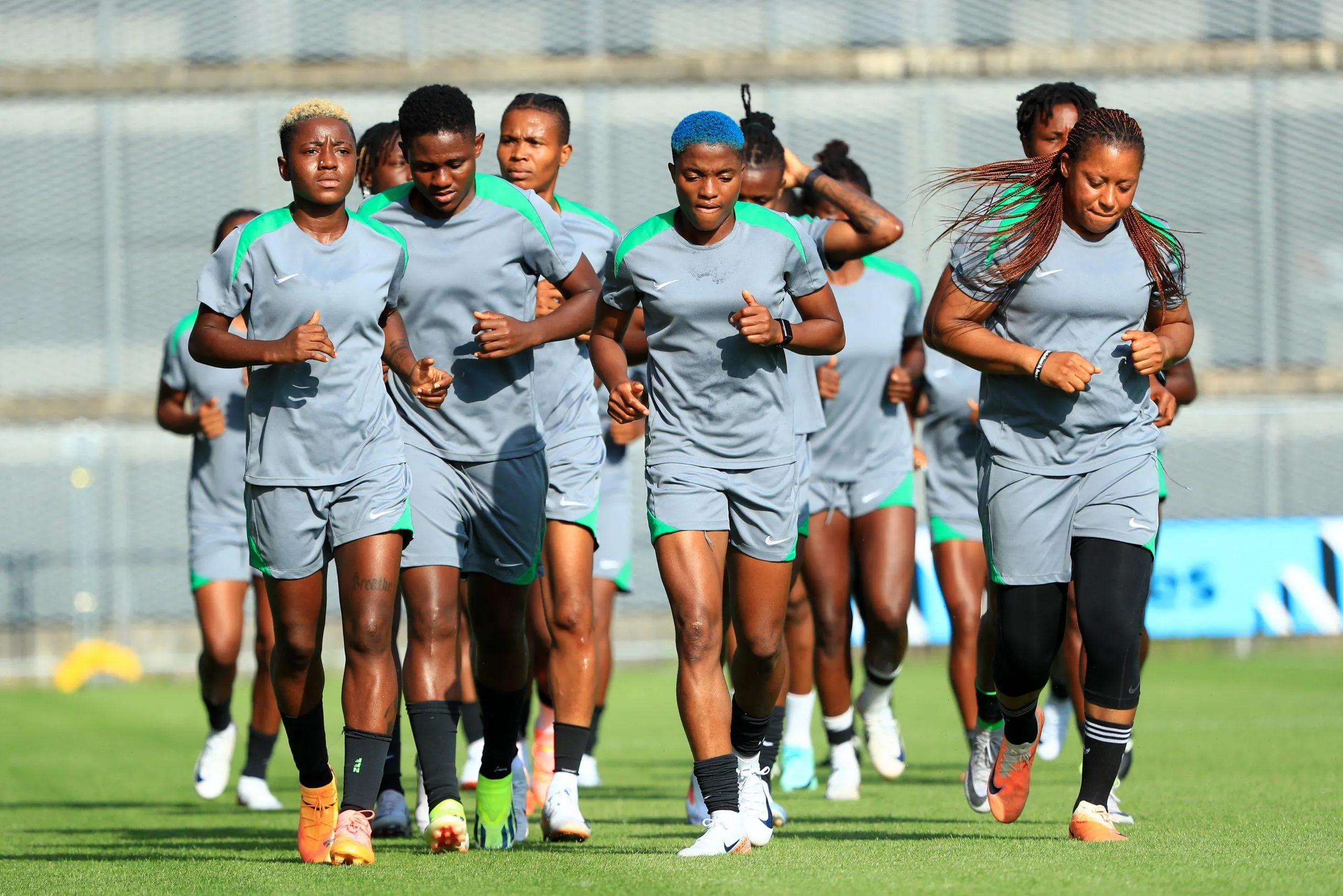 Asisat Oshoala Rasheedat Ajibade Tochukwu Oluehi Chiamaka Nnadozie