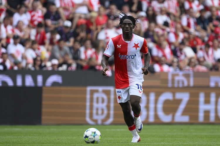 Nigeria and Slavia Prague midfielder David Moses 