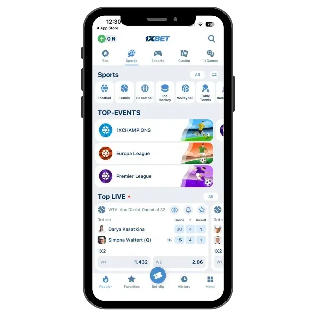 Best betting app in Nigeria - 1xBet
