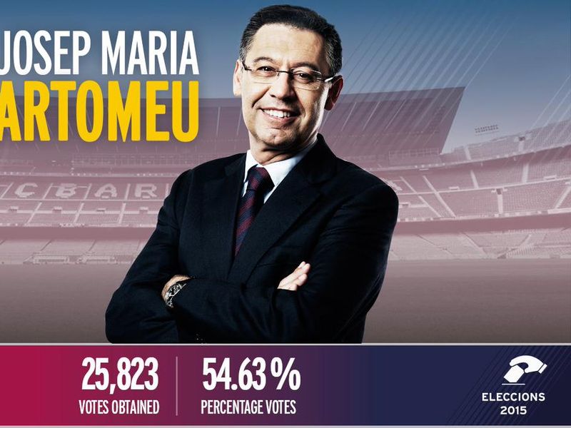 Bartomeu Wins Barcelona Presidential Elections