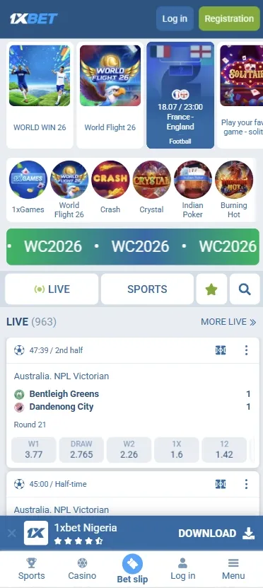 1xBet App Nigeria: Download on Android & iOS (2026)