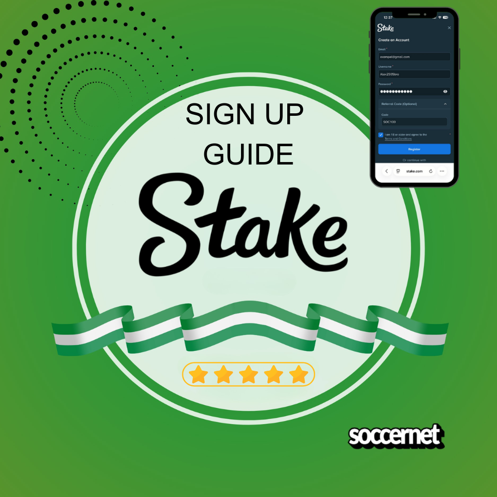 Stake Sign Up in Nigeria: How to Register on Stake in 2026