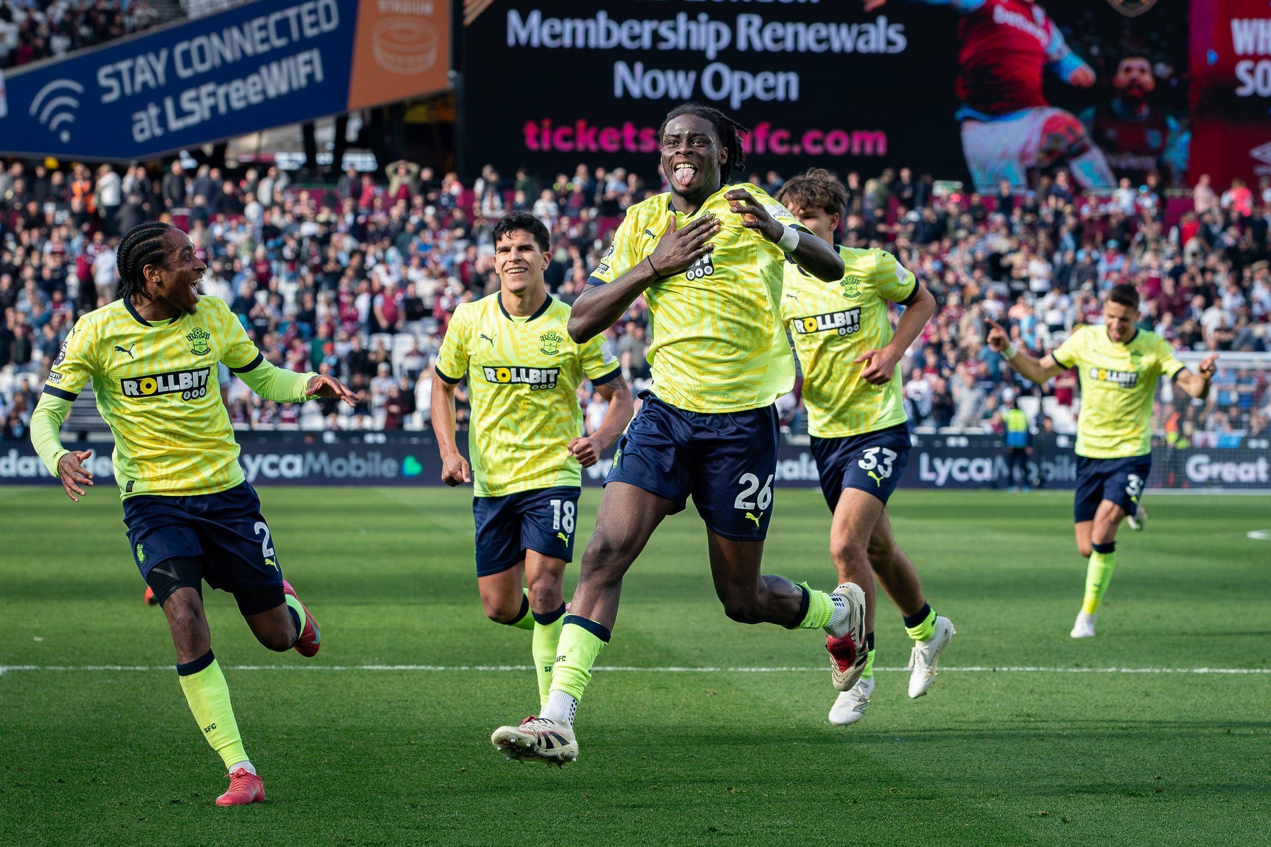 Southampton midfielder Lesley Ugochukwu.