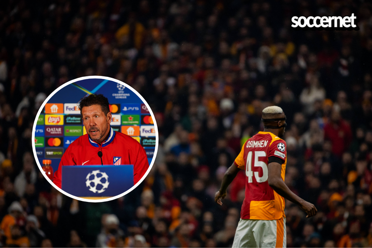 Atlético Madrid boss makes frank Osimhen admission after Galatasaray draw