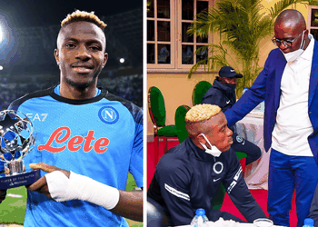 Sanwo-Olu joins two prominent African personalities in honouring Victor Osimhen