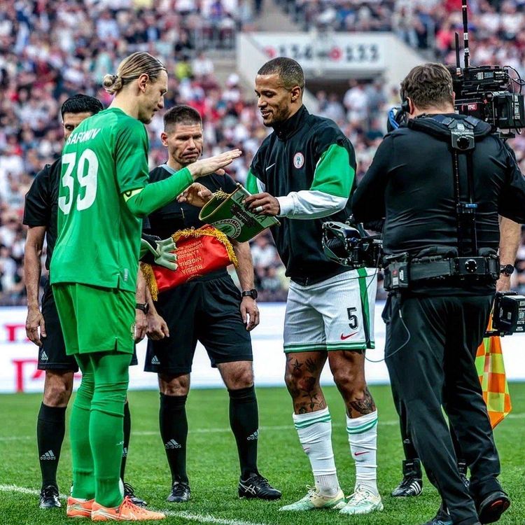 Super Eagles captain William Troost-Ekong