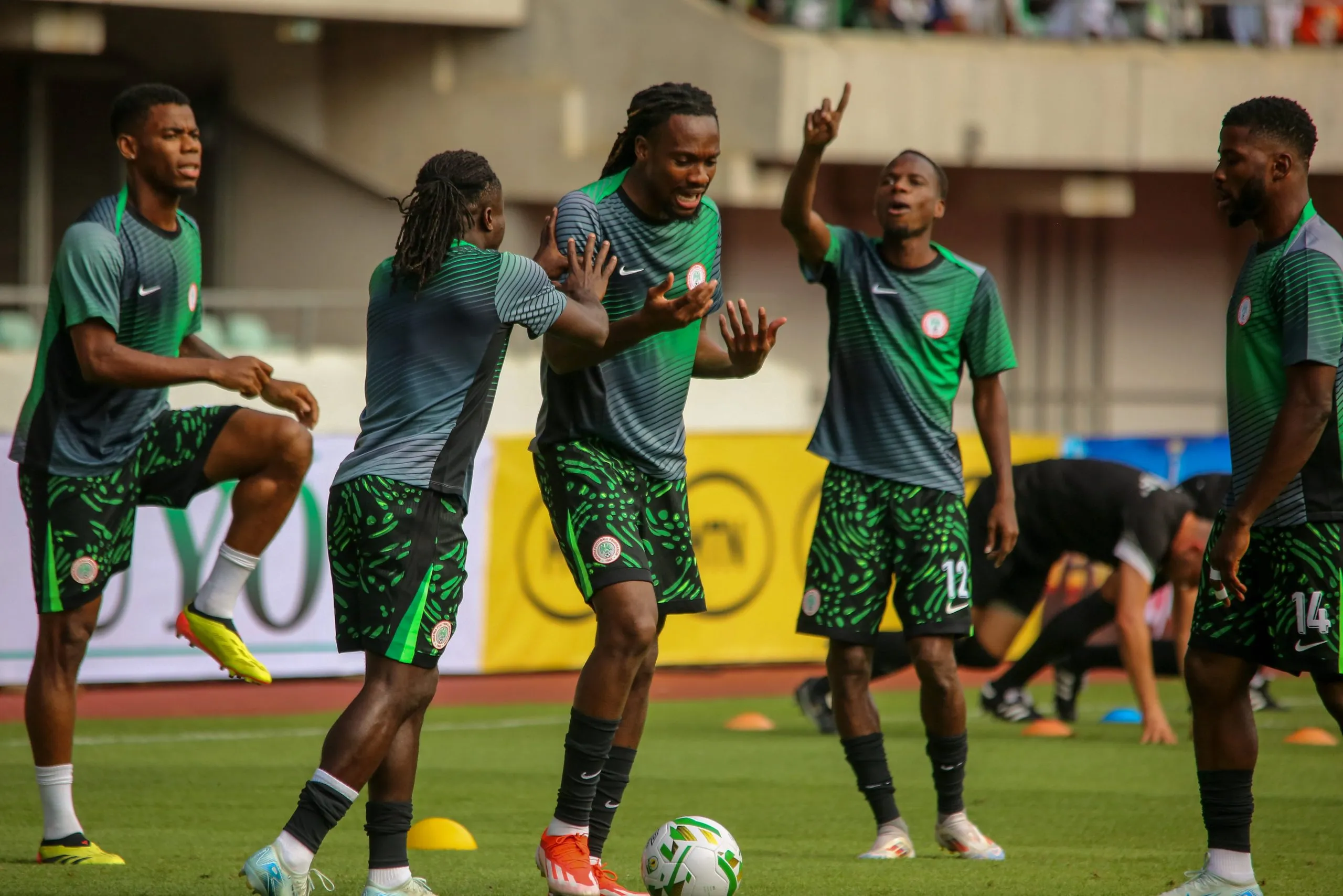 Kelechi Iheanacho, Alhassan Yusuf, Olisa Ndah, Raphael Onyedika of Nigeria