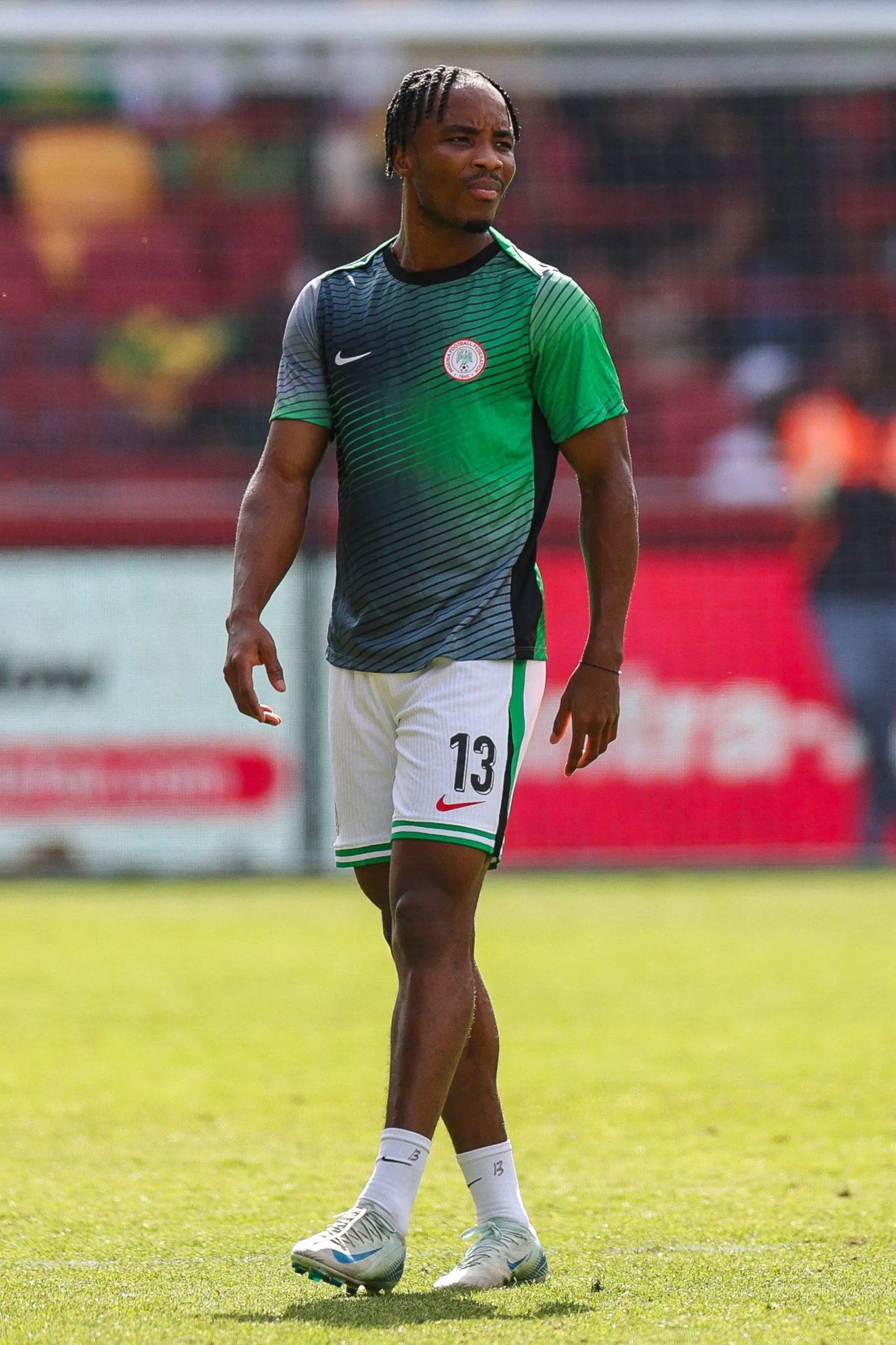 Super Eagles and Olympiacos defender Bruno Onyemaechi 