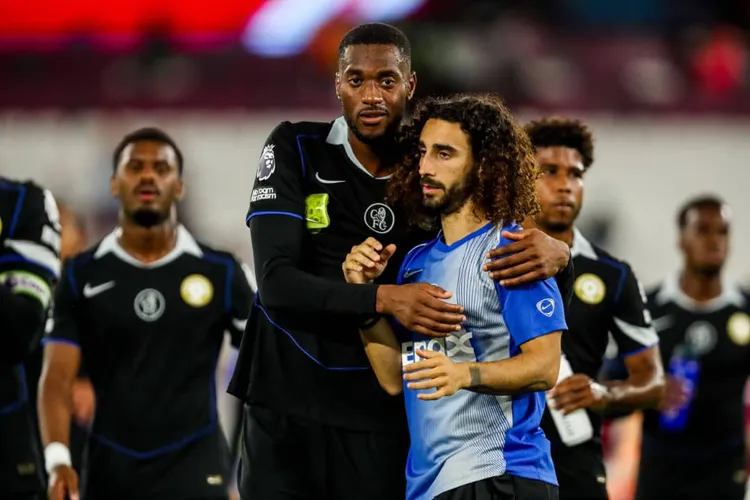 Chelsea stars Tosin Adarabioyo and Marc Cucurella