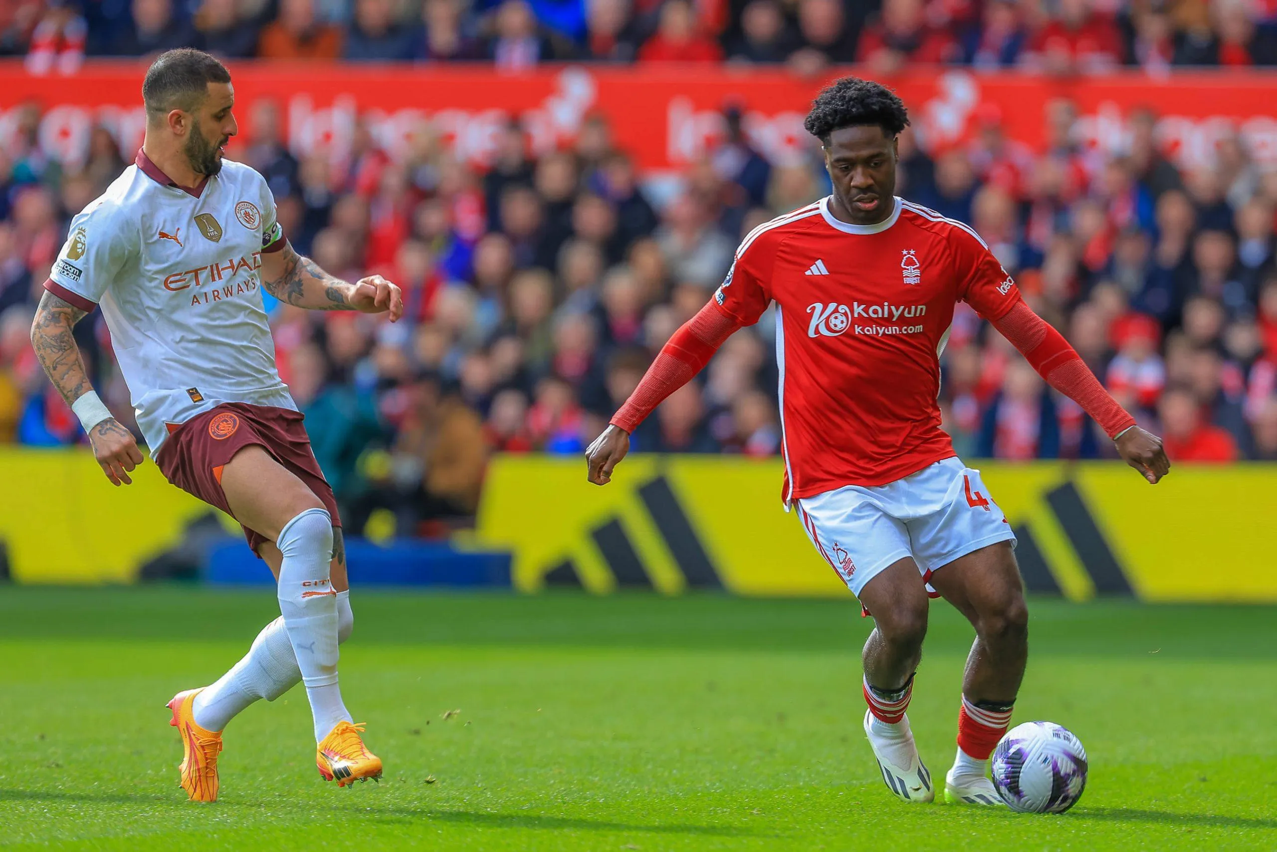 Aina and Kyle Walker
