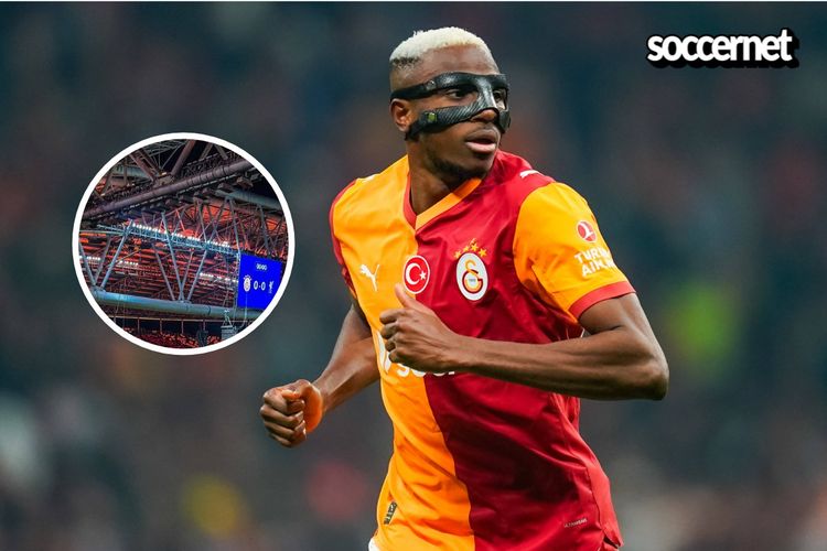 What Victor Osimhen said to Galatasaray fans after tifo honouring his late mother