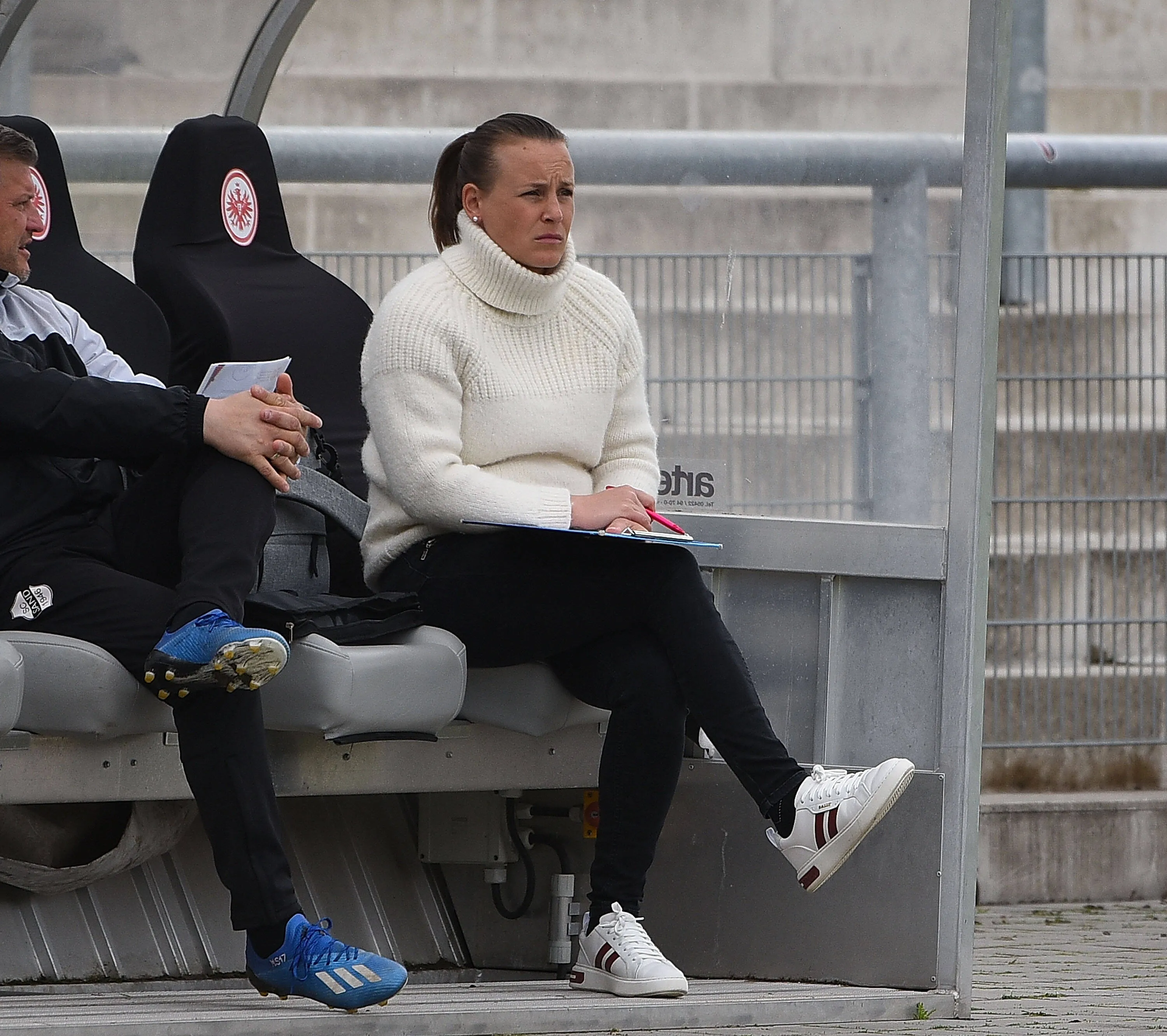 Zambia head coach Nora Häuptle