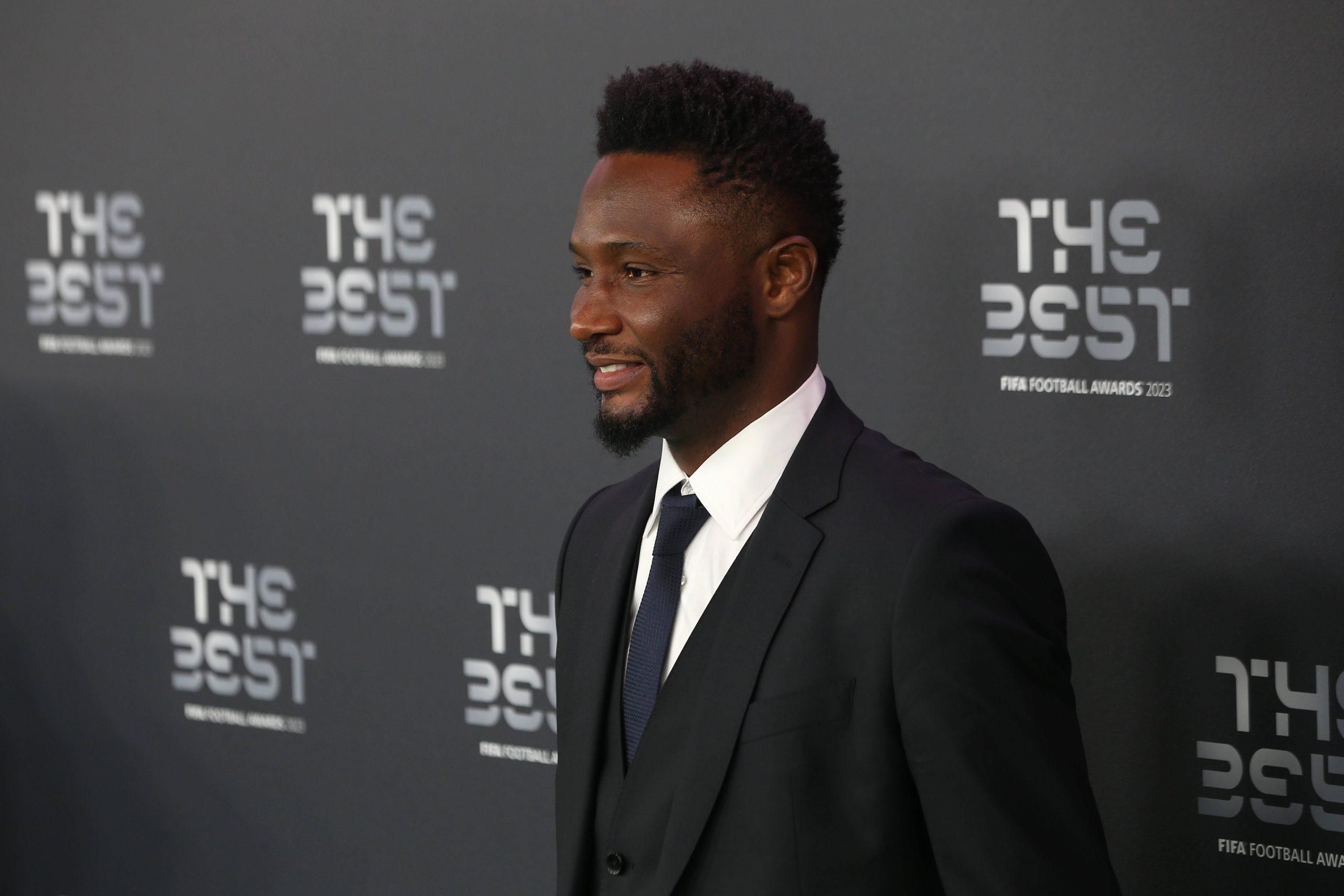 Former Nigeria and Chelsea midfielder John Obi Mikel.