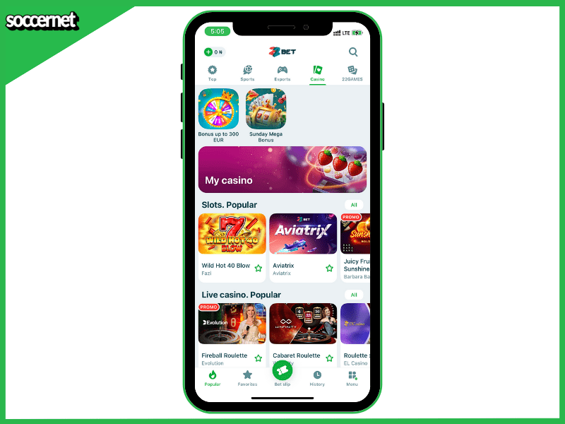 22bet-nigeria-casino-games