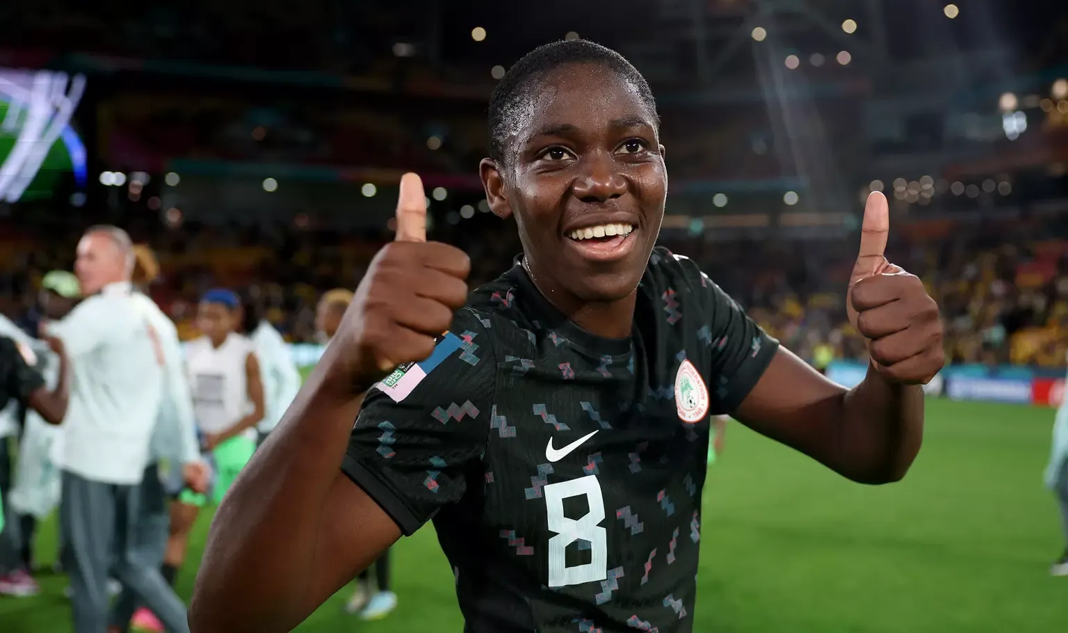 Nigeria's most successful female footballer, Asisat Oshoala