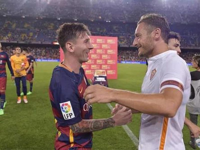 Totti Praises Messi And Barça