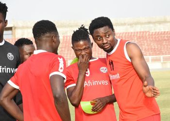 Photo: Enyimba’s wanted Chibuike spotted in Israel training with another club