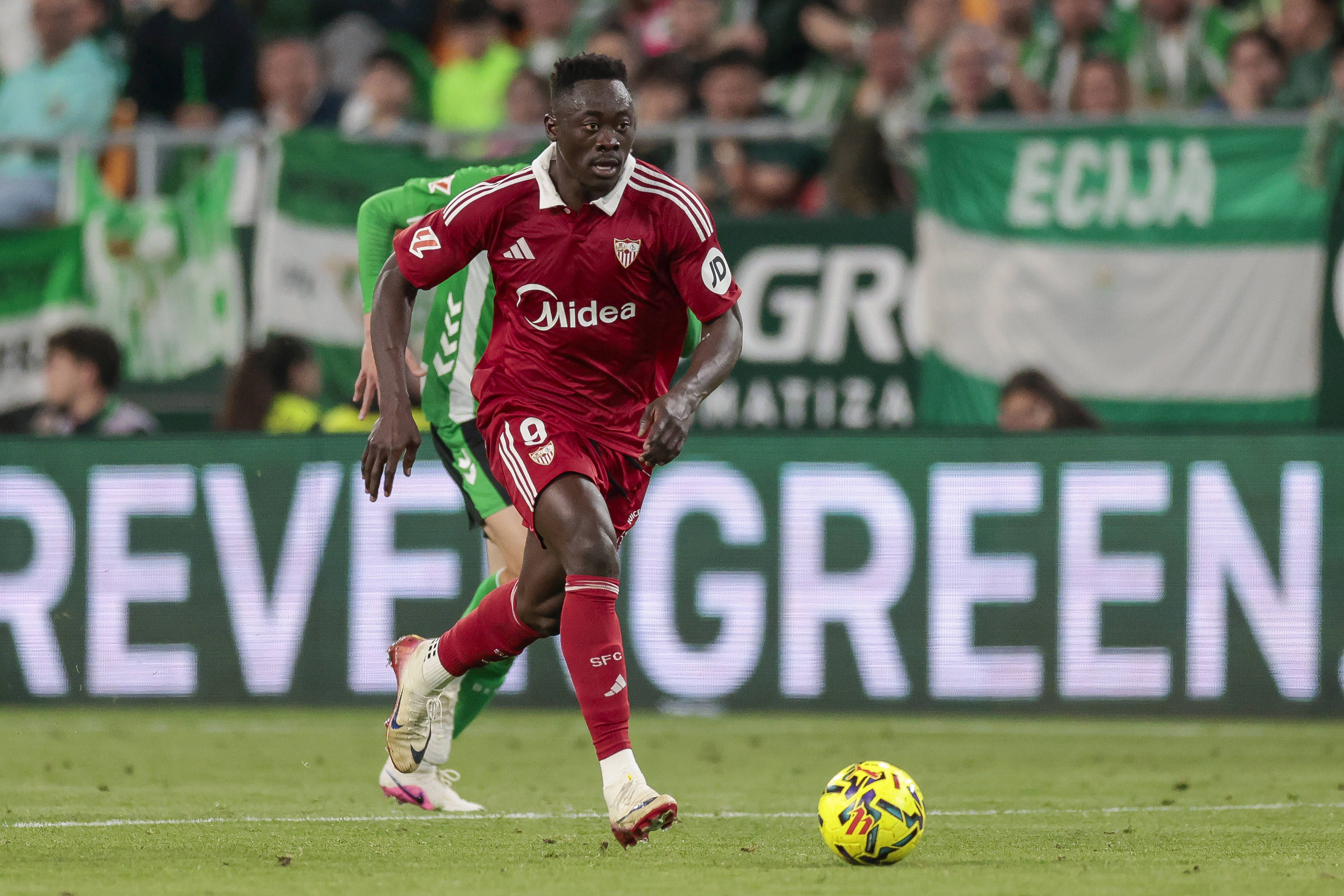 Nigeria and Sevilla star Akor Adams