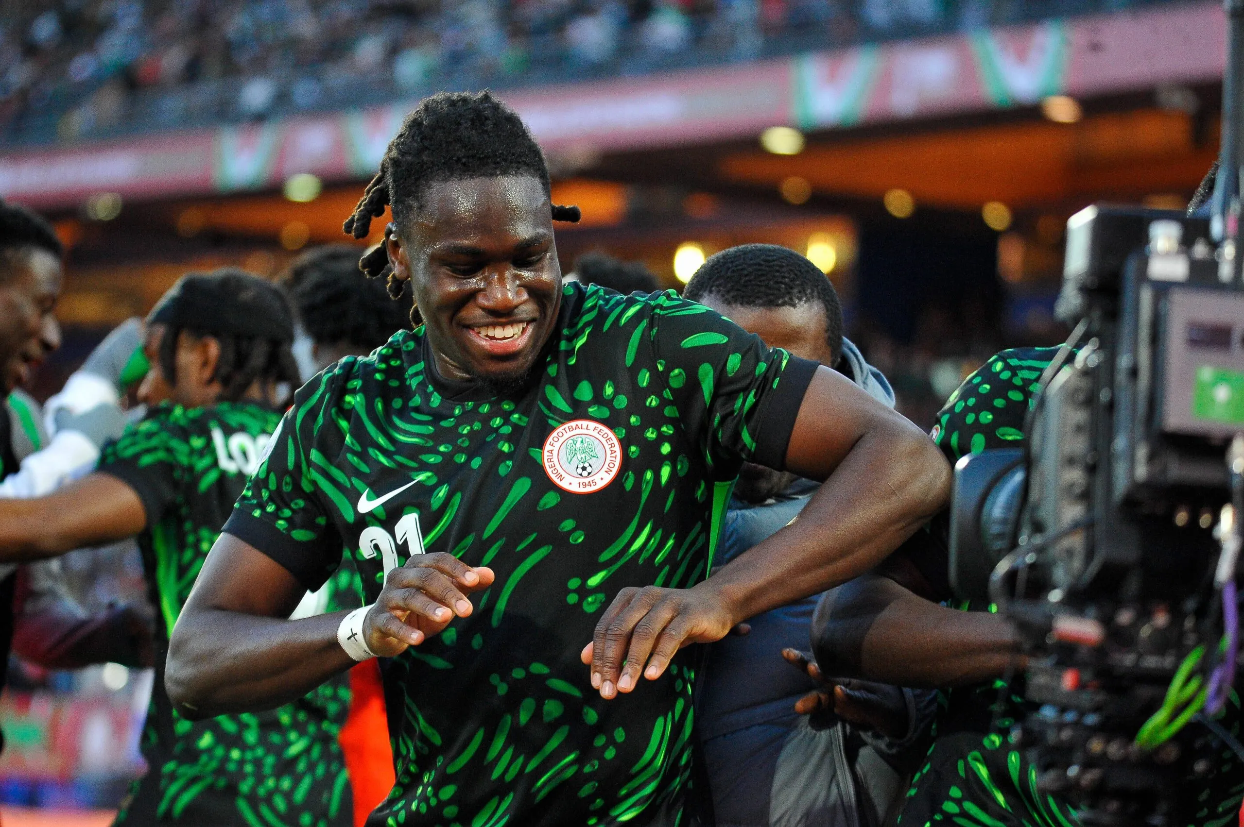 Super Eagles defender Calvin Bassey
