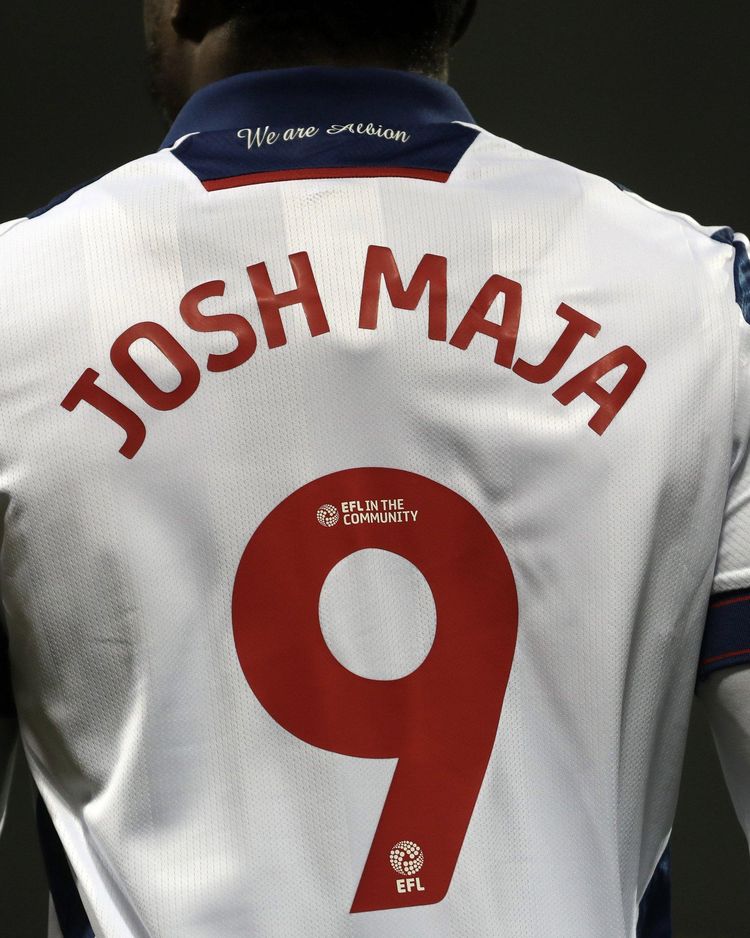 Nigeria and West Brom striker Josh Maja