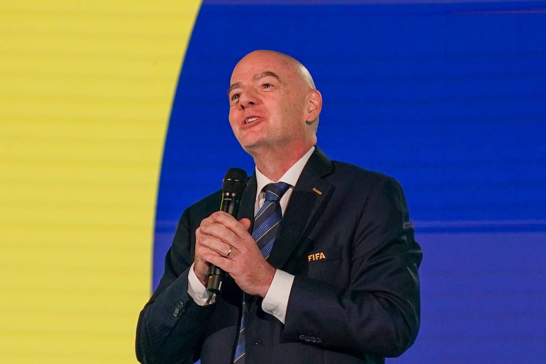 Gianni Infantino FIFA President.