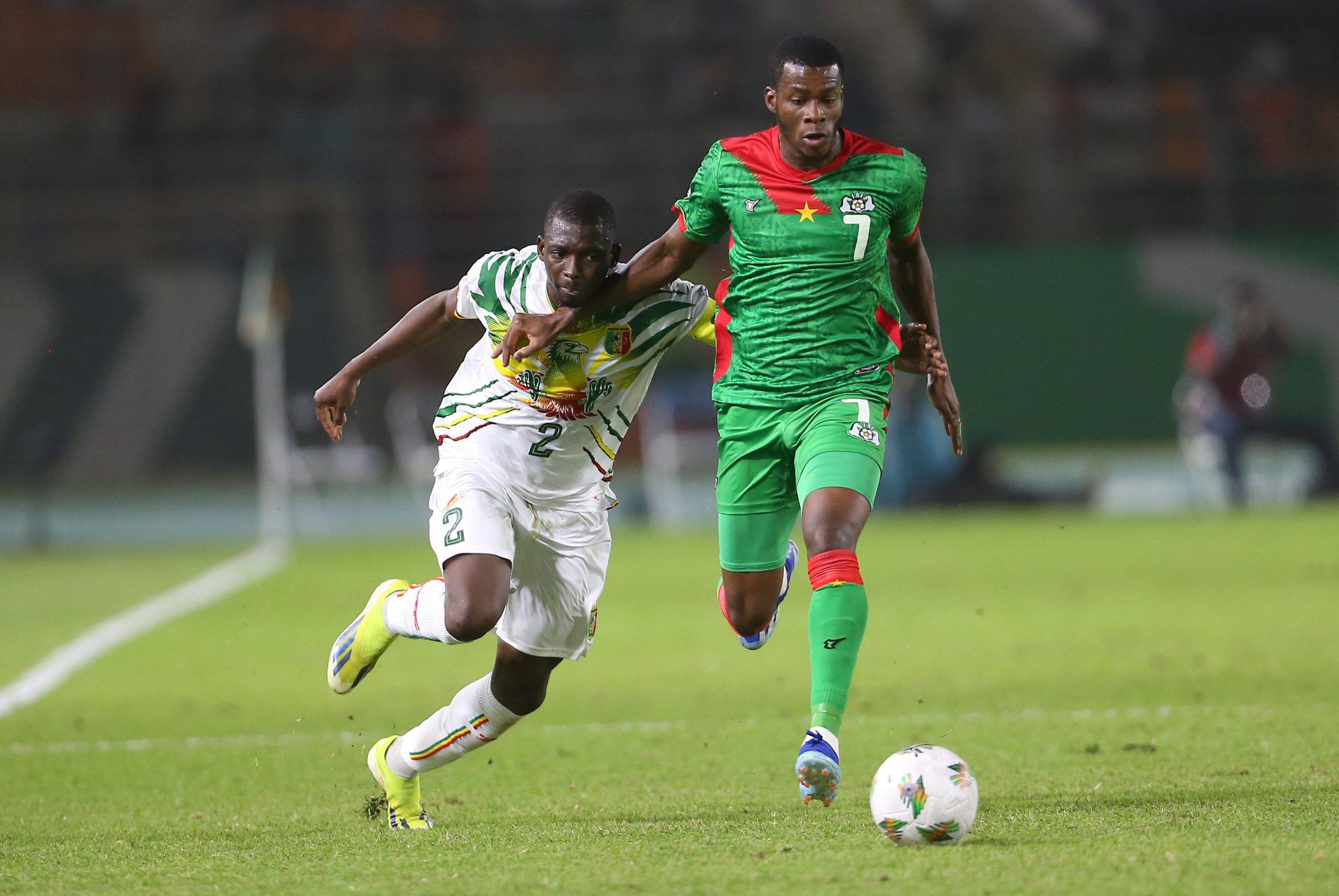 Dango Ouattara running with the ball