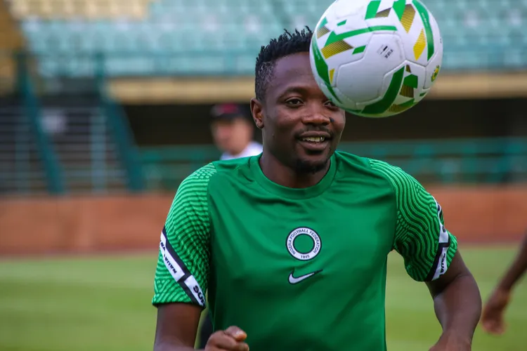 Nigeria Super Eagles captain Ahmed Musa. 