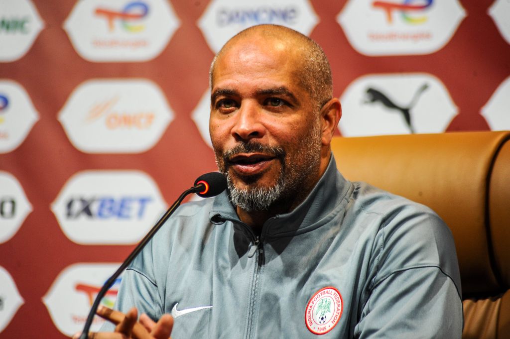 Super Eagles head coach Eric Chelle