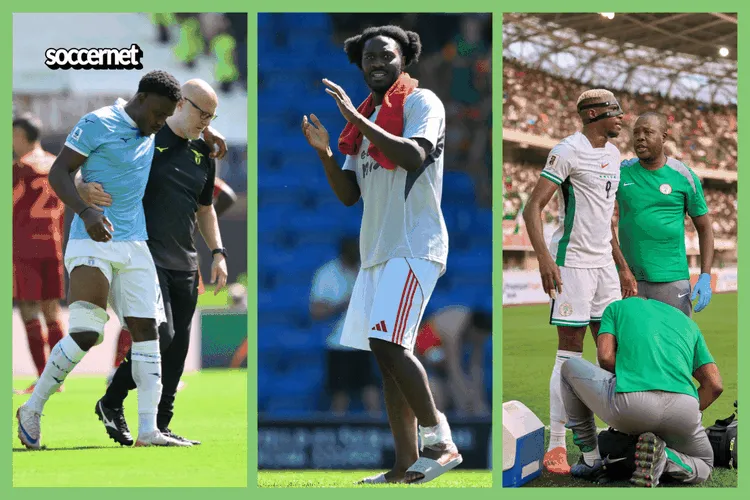 Fisayo Dele-Bashiru, Victor Osimhen and Ola Aina are all injured