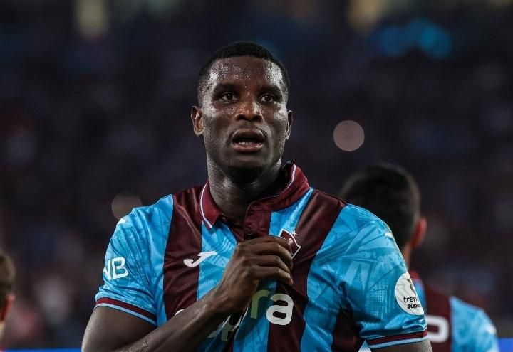 Trabzonspor 1-0 Kocaelispor: Paul Onuachu with clinical header, two other Nigerians impress (Watch)