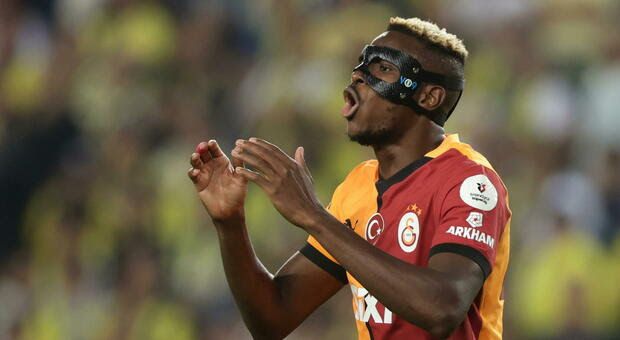 Galatasaray explain why Victor Osimhen masks are no longer allowed in stadiums