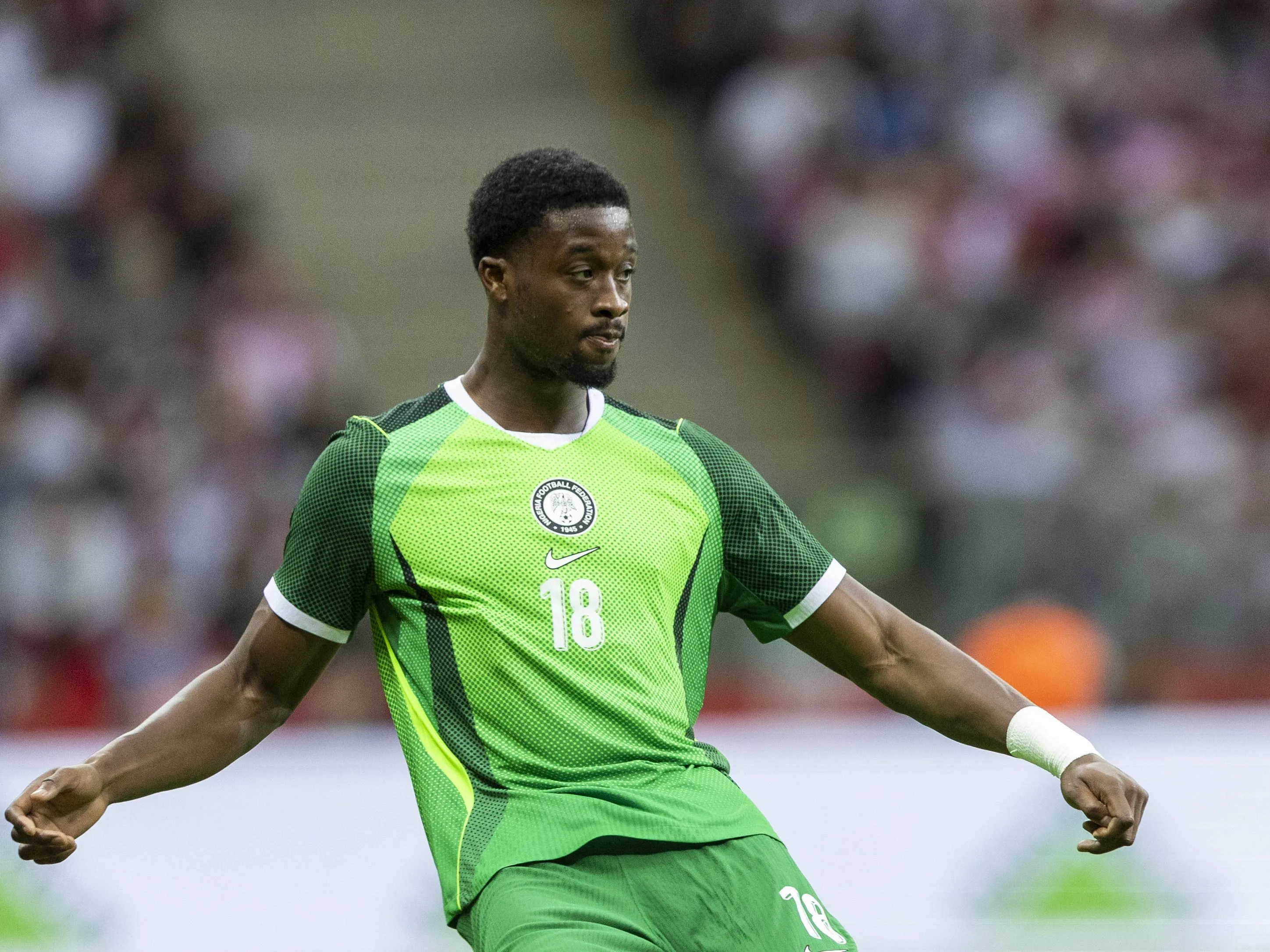 Super Eagles star Emmanuel Fernandez.