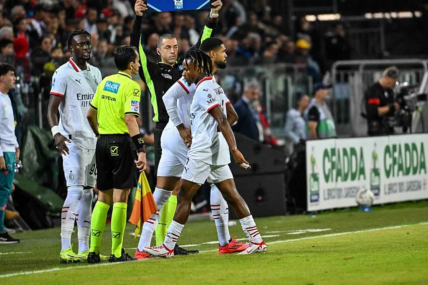 Samuel Chukwueze of AC Milan