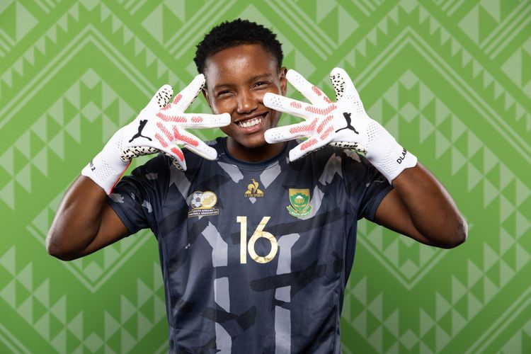 South Africa goalkeeper Andile Dlamini