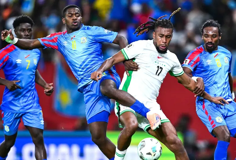 Super Eagles Alex Iwobi vs DR Congo