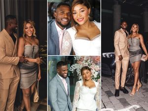 Photos: Brentford FC star Frank Onyeka gushes over his wife on her birthday