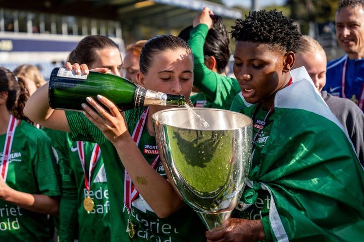 Nigeria and Fortuna Hjørring star Joy Omewa 