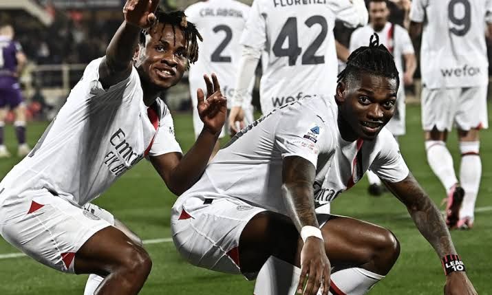 Watch: “Money on my mind”- Rafael Leao and Chukwueze vibe to Asake’s song after big win over Real Madrid