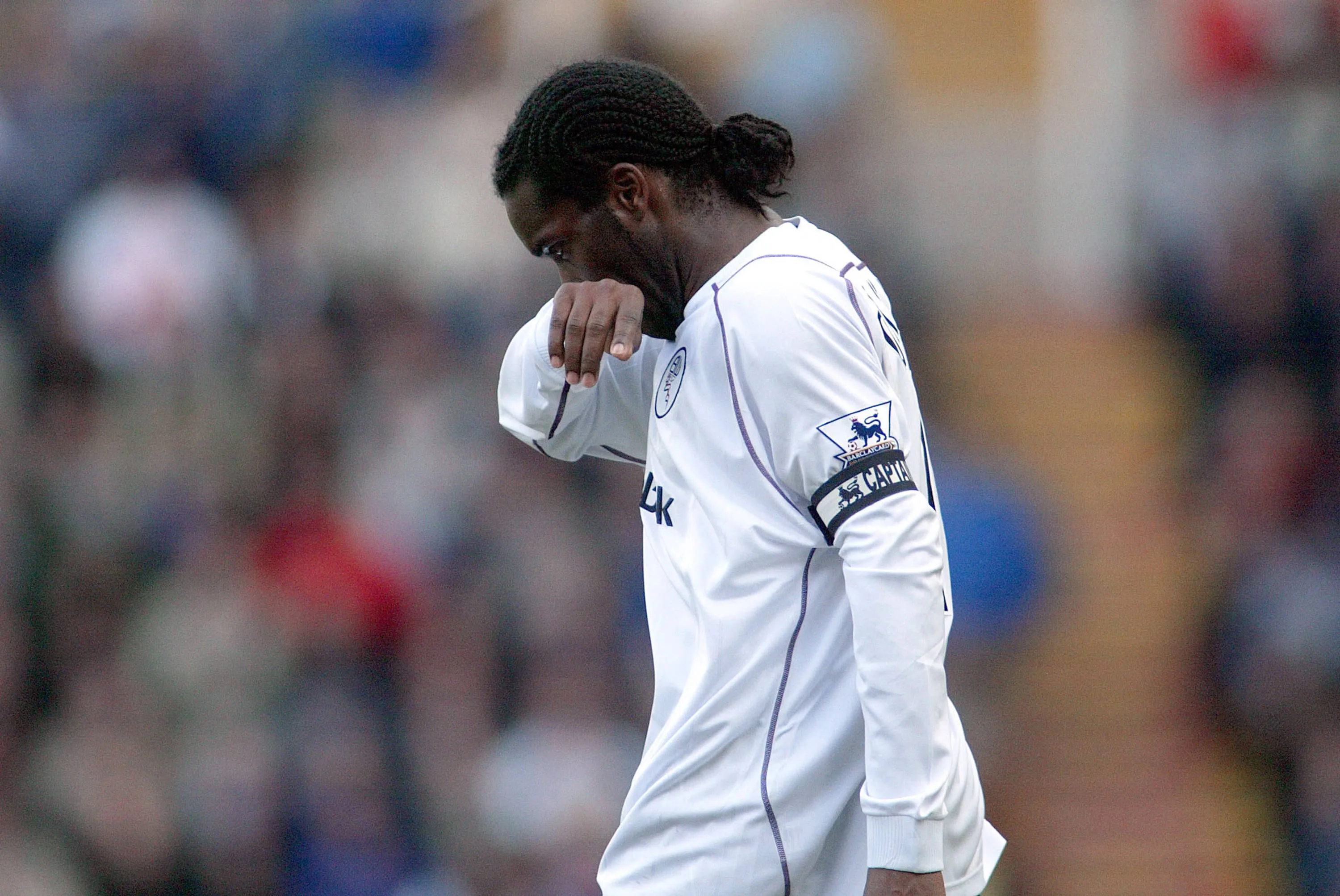 Jay Jay Okocha of Bolton Wanderers against Birmingham City