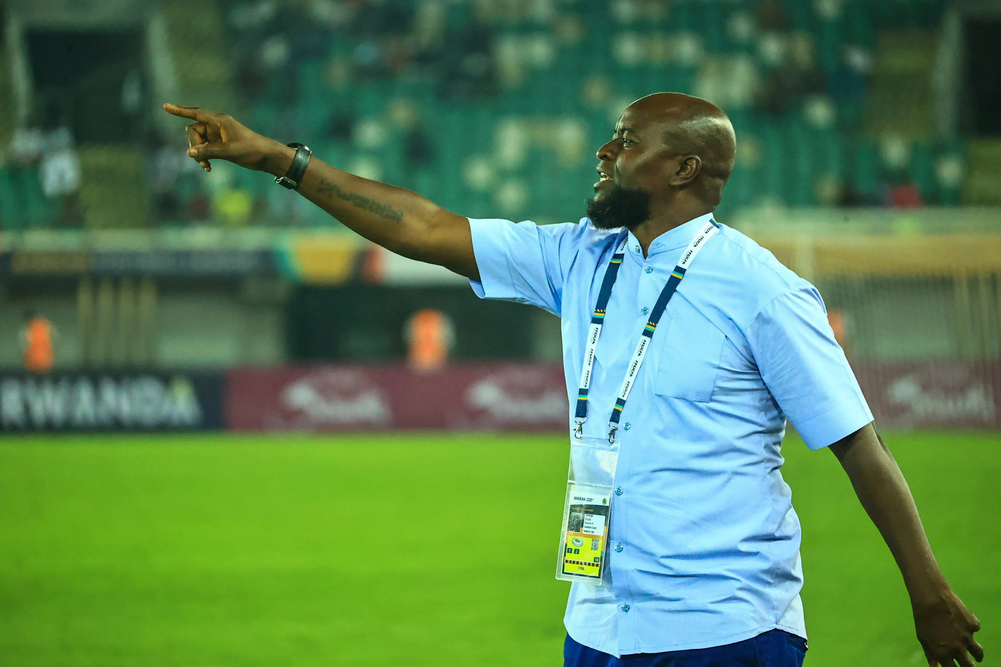 Coach Finidi George of Enyimba