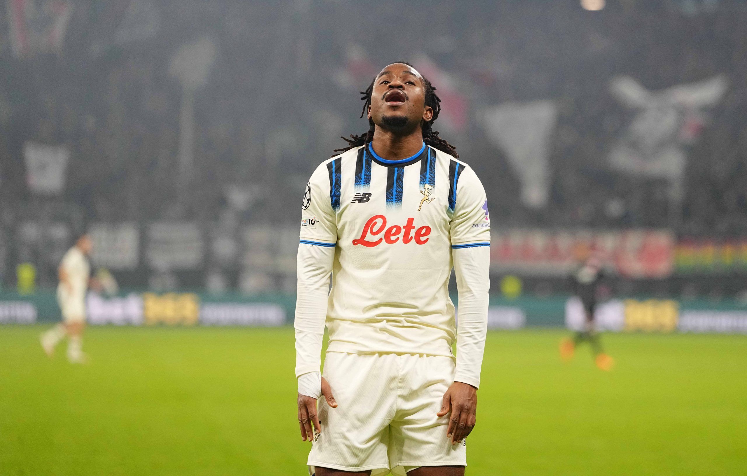 Ademola Lookman Atalanta looks on the UEFA Champions League 2025/26 League group Phase match between Eintracht Frankfurt and Atalanta