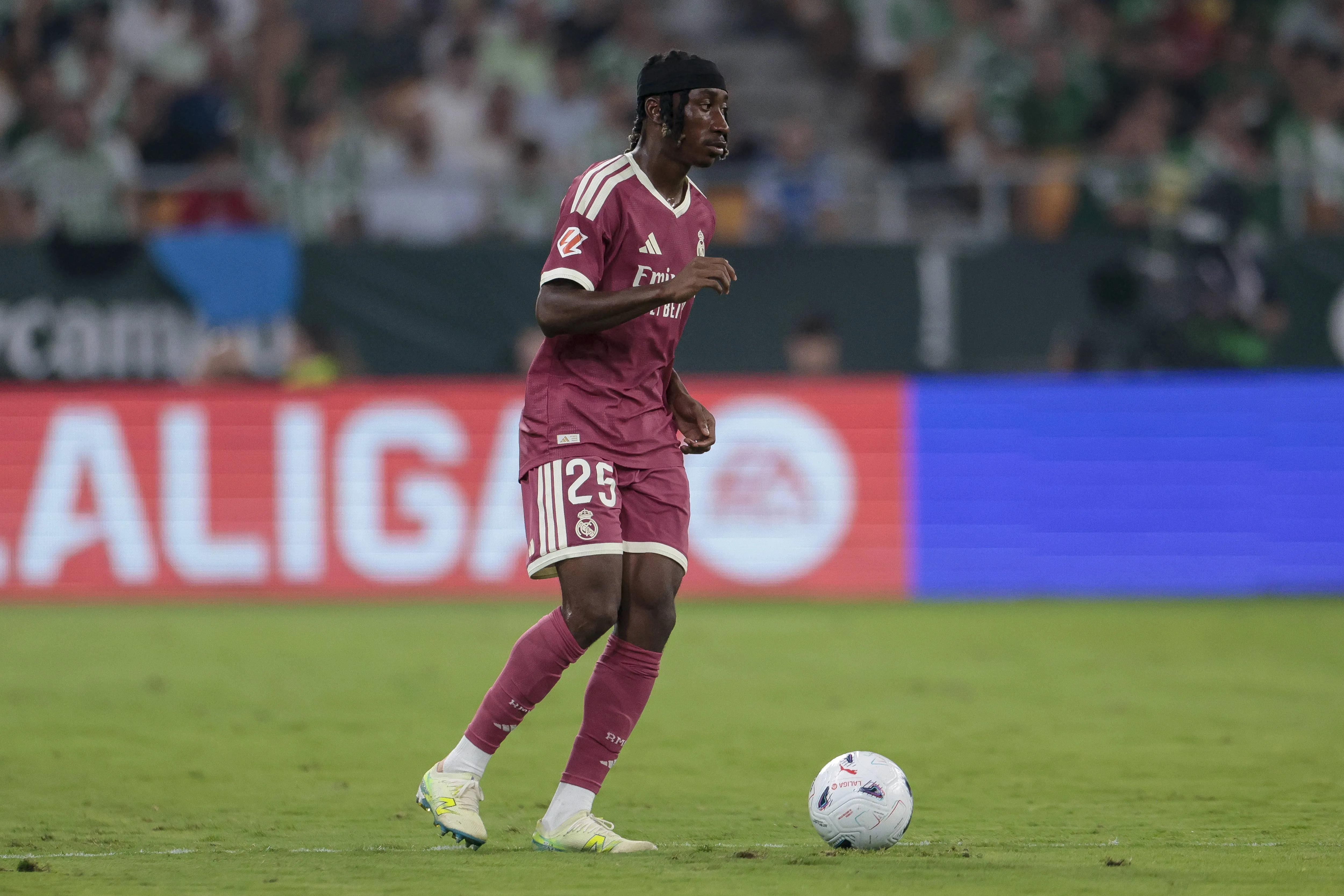 Yan Diomande of Real Madrid CF. 
