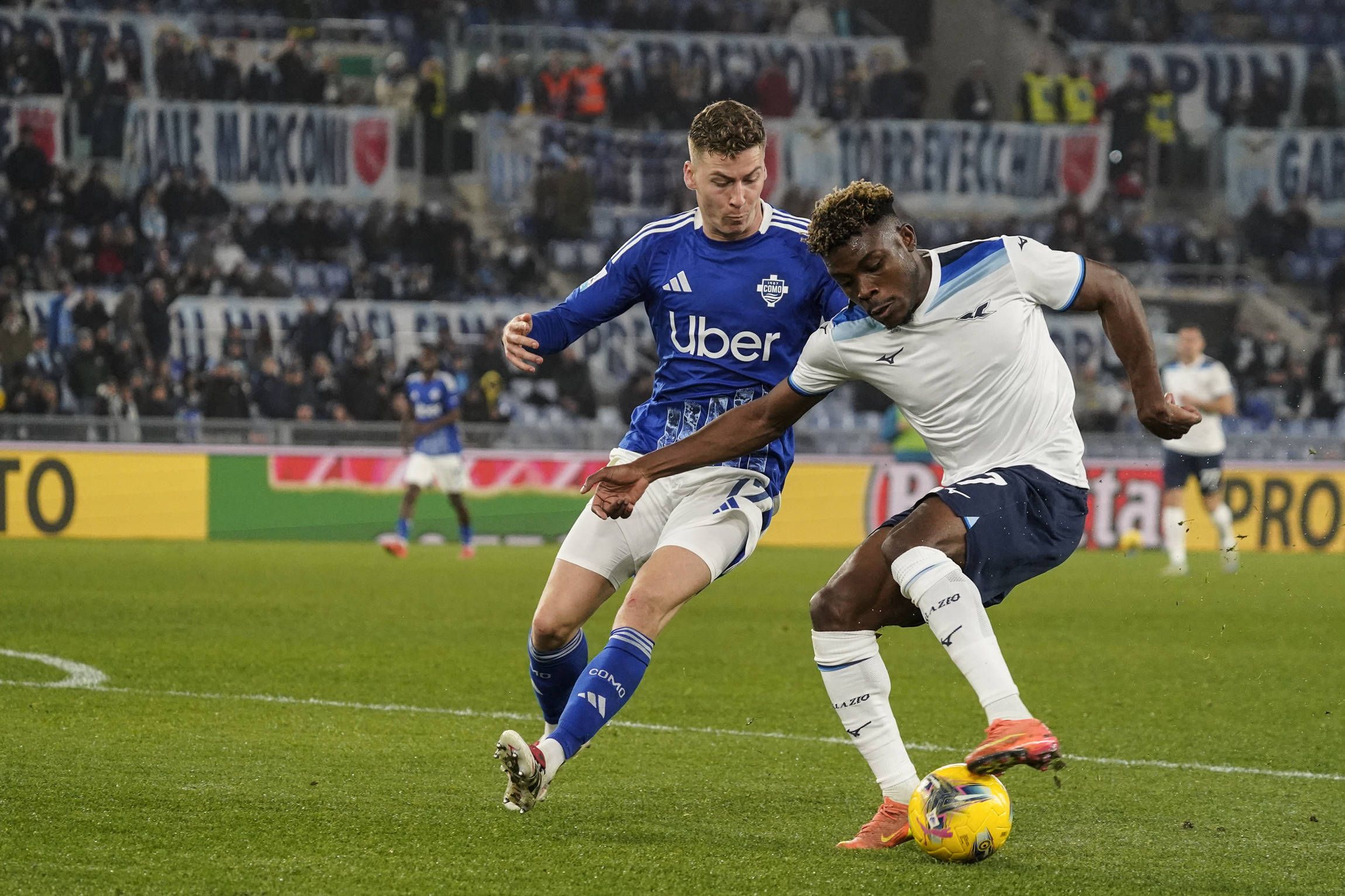 Nigeria and Lazio midfielder Fisayo Dele-Bashiru 