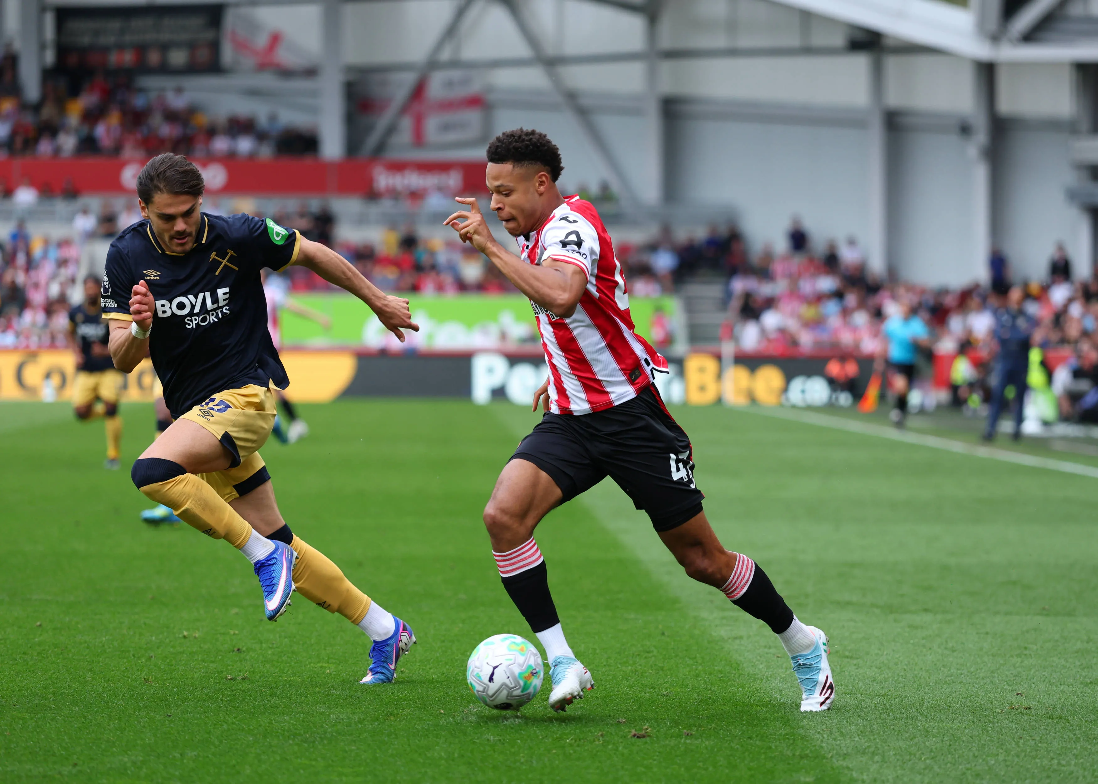 Brentford youngster Kaye Furo