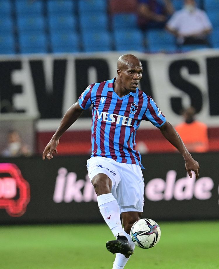 Nigeria and Trabzonspor star, Anthony Nwakaeme in the Super Lig 