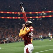 “One of the few” – Victor Osimhen lauds Uruguay centurion for helping him at Galatasaray