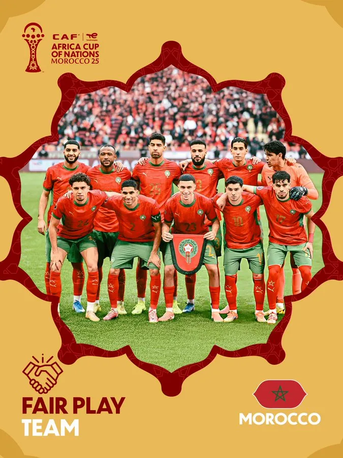 AFCON 2025 Fair Play Award, Morocco