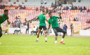 Super Eagles star returns to training 189 days after Achilles tendon rupture